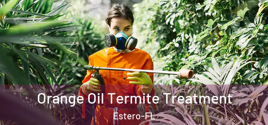 Orange Oil Termite Treatment Estero-FL